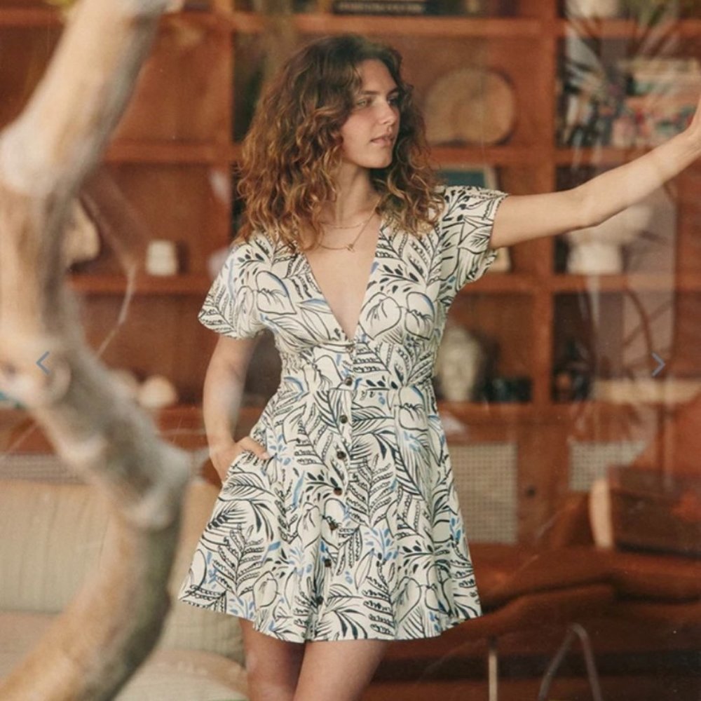 Marine Layer Camila Mini Dress Like New